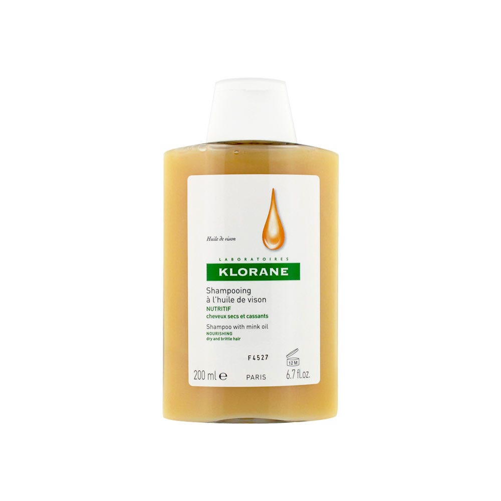 Klorane KLORANE SHAMPOOING TRAITANT NUTRITIF A L'HUILE DE VISON FLACON 200 ML