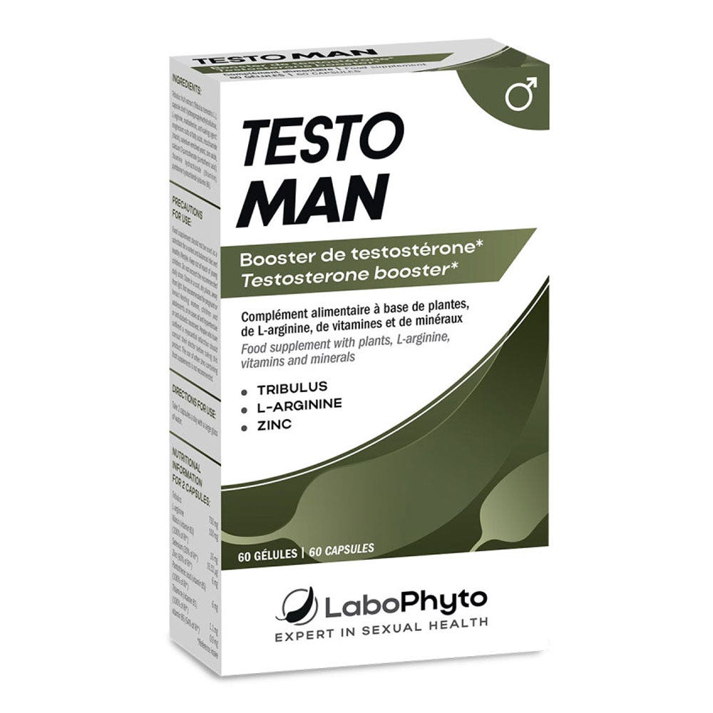 LaboPhyto TestoMan 60 gélules