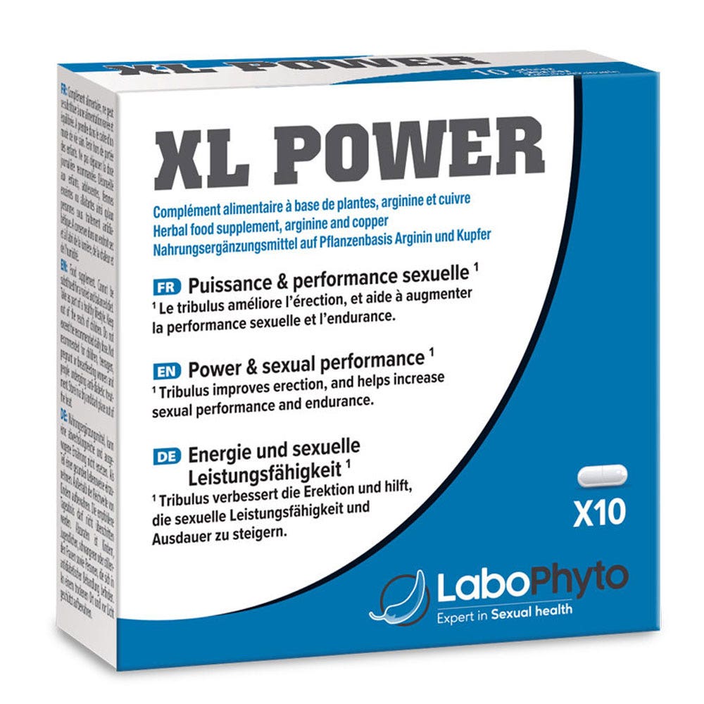 LaboPhyto Xl Power Puissance et performance sexuelle 10 gélules