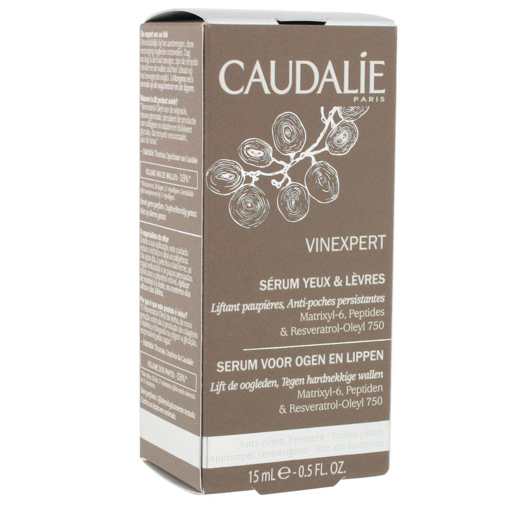 Caudalie Vinexpert Serum Anti-age Yeux Et Levres 15ml