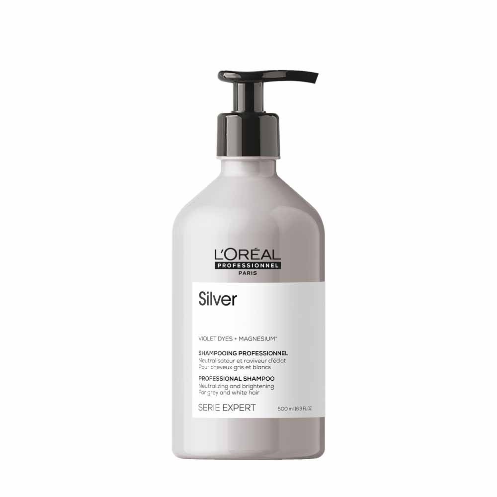 L'Oréal Professionnel Silver Shampooing Déjaunissant 500ml