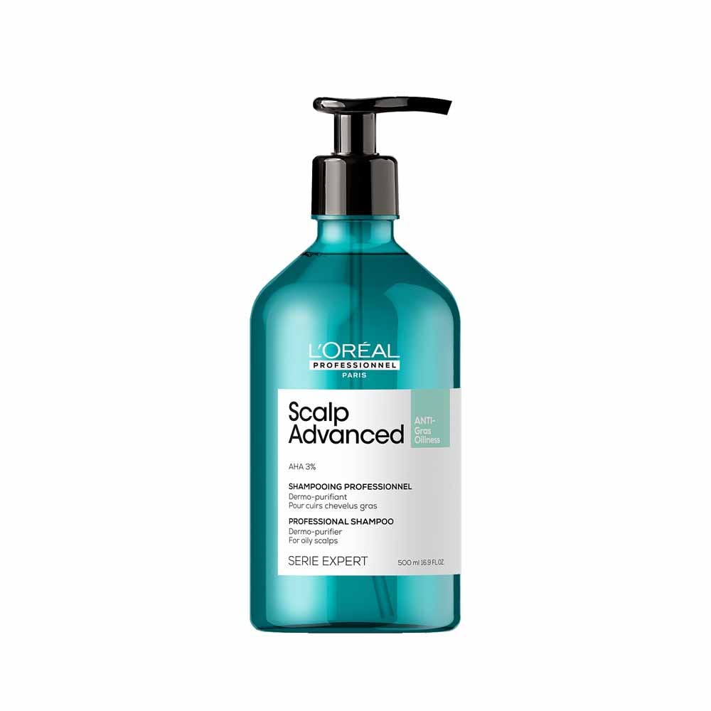 L'Oréal Professionnel Scalp Advanced Shampooing Dermo-Purifiant Anti-Gras 500ml