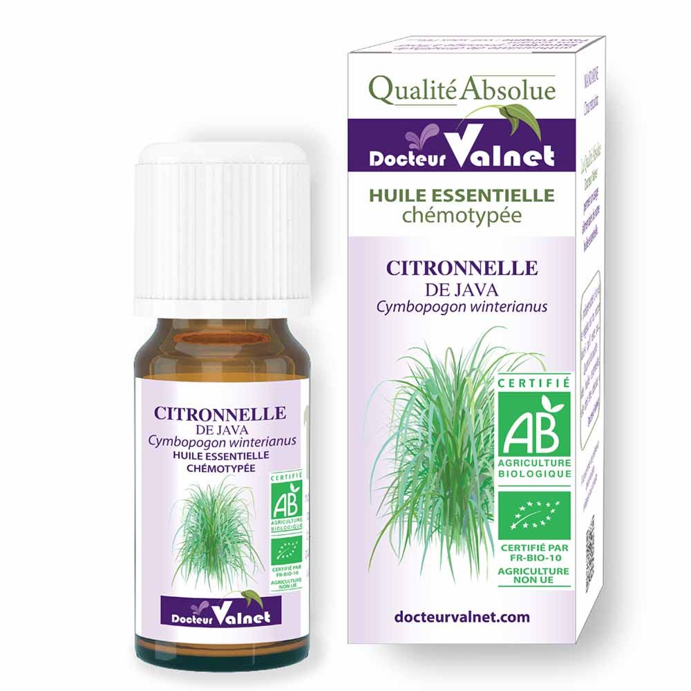 Dr. Valnet Huile essentielle Citronnelle de Java 10ml