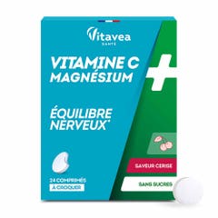 Vitamine C + Ginseng Sans Sucre à croquer - Laboratoires Nutrisanté Vitamine C + Ginseng Sans Sucre à croquer - Laboratoires Nutrisanté