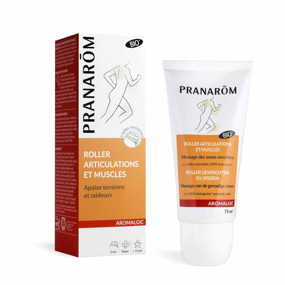 Pranarôm Aromalgic Roller Articulations et Muscles Bio 75ml