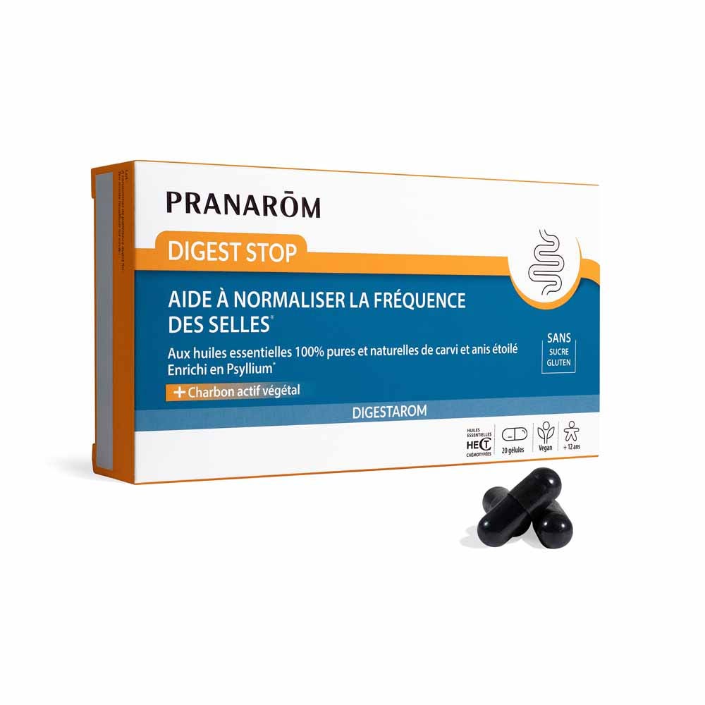 Pranarôm Digestarom Digest Stop Aux Huiles Essentielles 20 Gélules