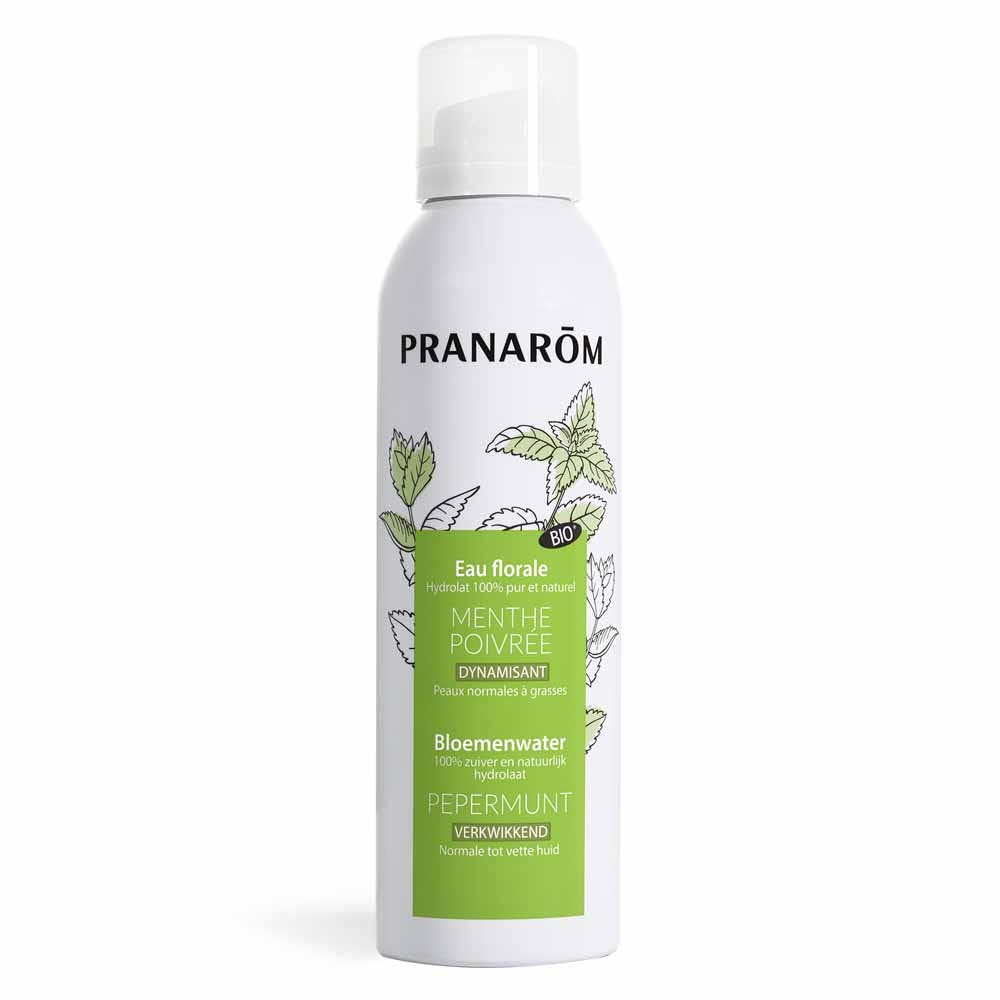 Pranarôm Les Hydrolats Eau Florale de Menthe Poivrée Bio Peaux Normales à Grasses 150ml