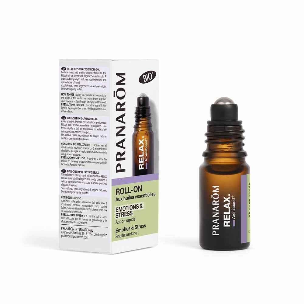 Pranarôm Aromaboost Roll-On Relax Bio 5ml