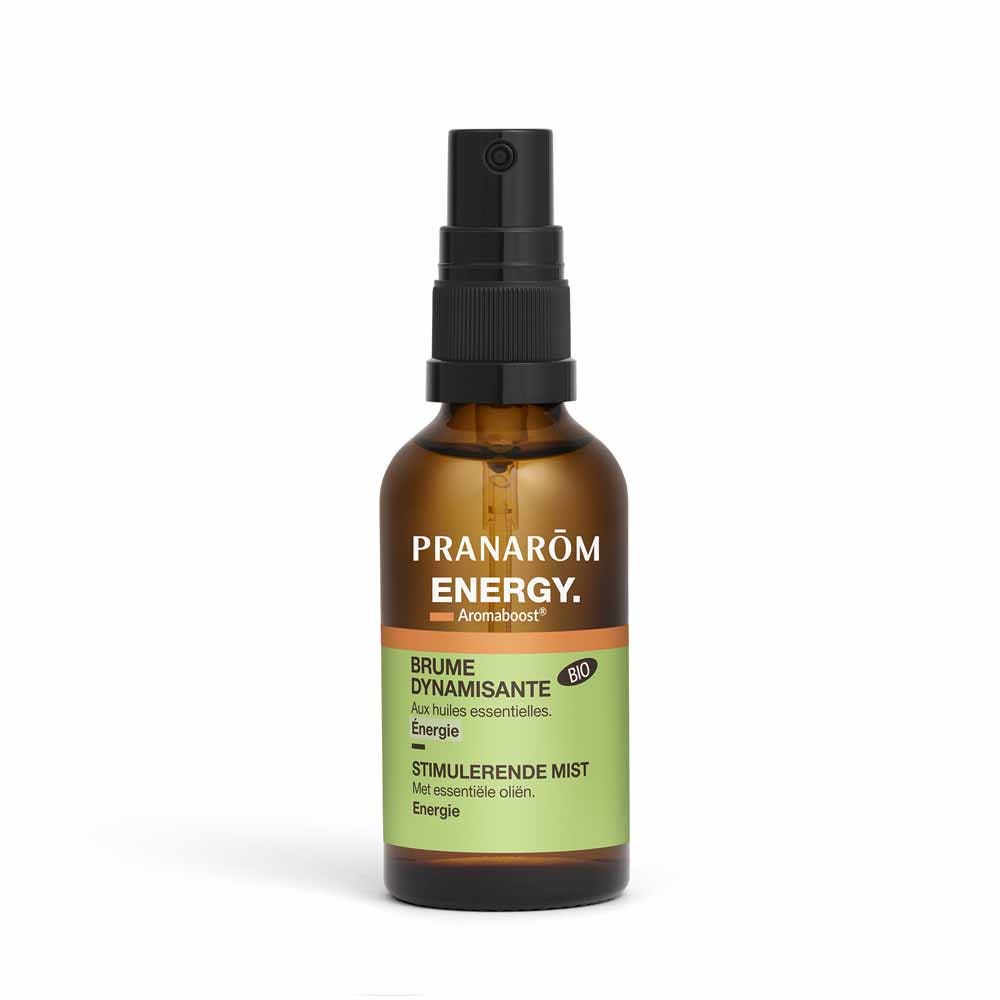 Pranarôm Aromaboost Energy Brume Dynamisante Bio 50ml