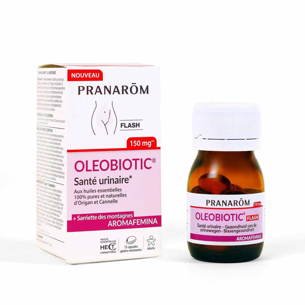 Pranarôm Oleobotic Flash 150mg 15 capsules