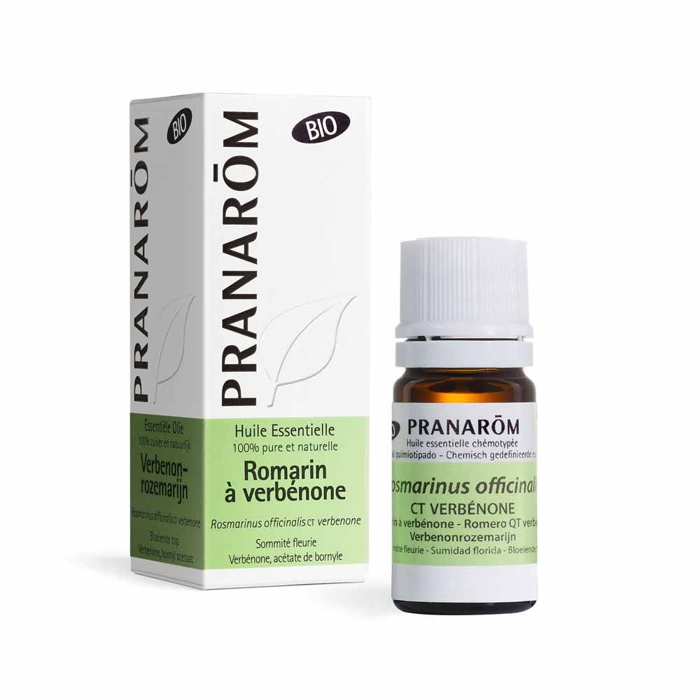 Pranarôm Les Huiles Essentielles Huile Essentielle Bio Au Romarin Verbenone 5ml
