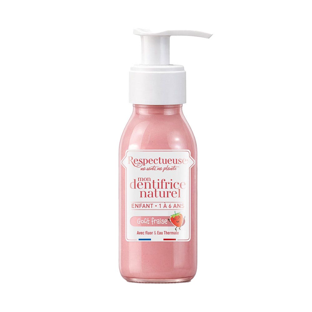 Respectueuse Dentifrice Fraise Enfant 80ml