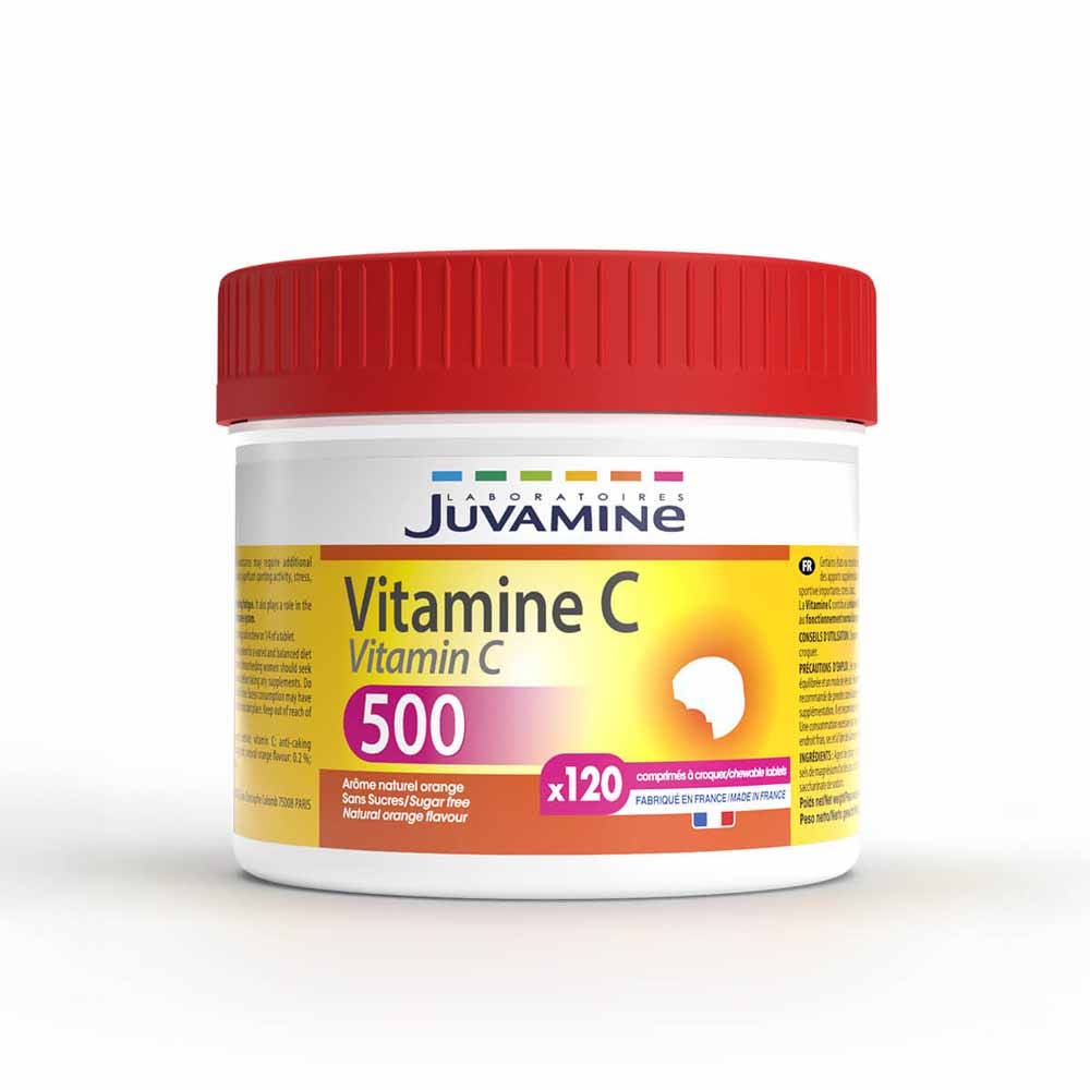 Juvamine Vitamine C Maxi Format 120 Comprimes À Croquer