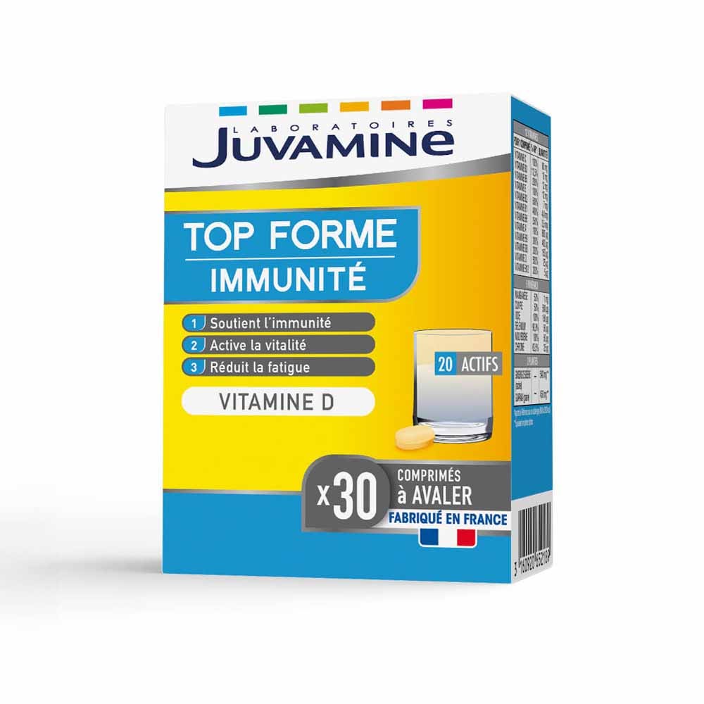 Juvamine Top Forme Immunité 30 Comprimés À Avaler