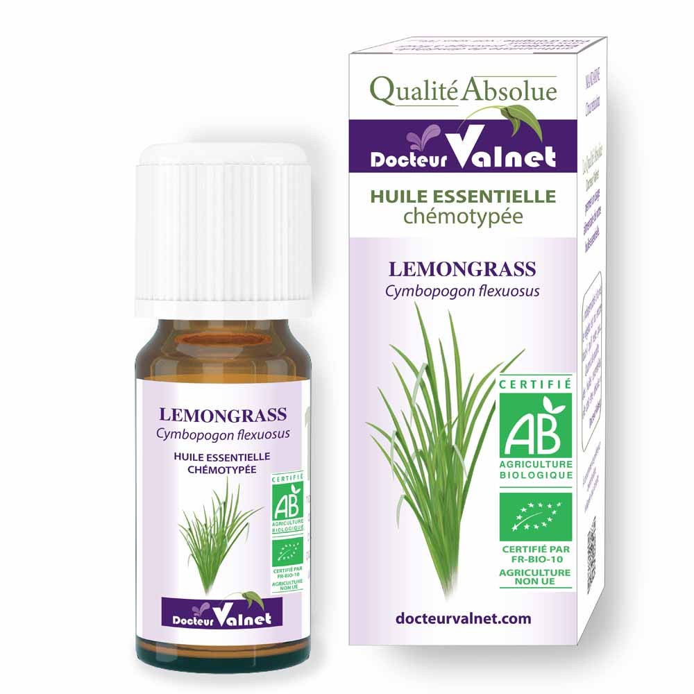 Dr. Valnet Huile Essentielle Lemongrass 10ml