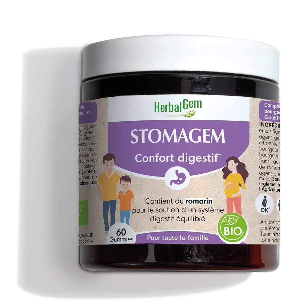 Herbalgem Stomagem Confort Digestif Bio 60 gummies