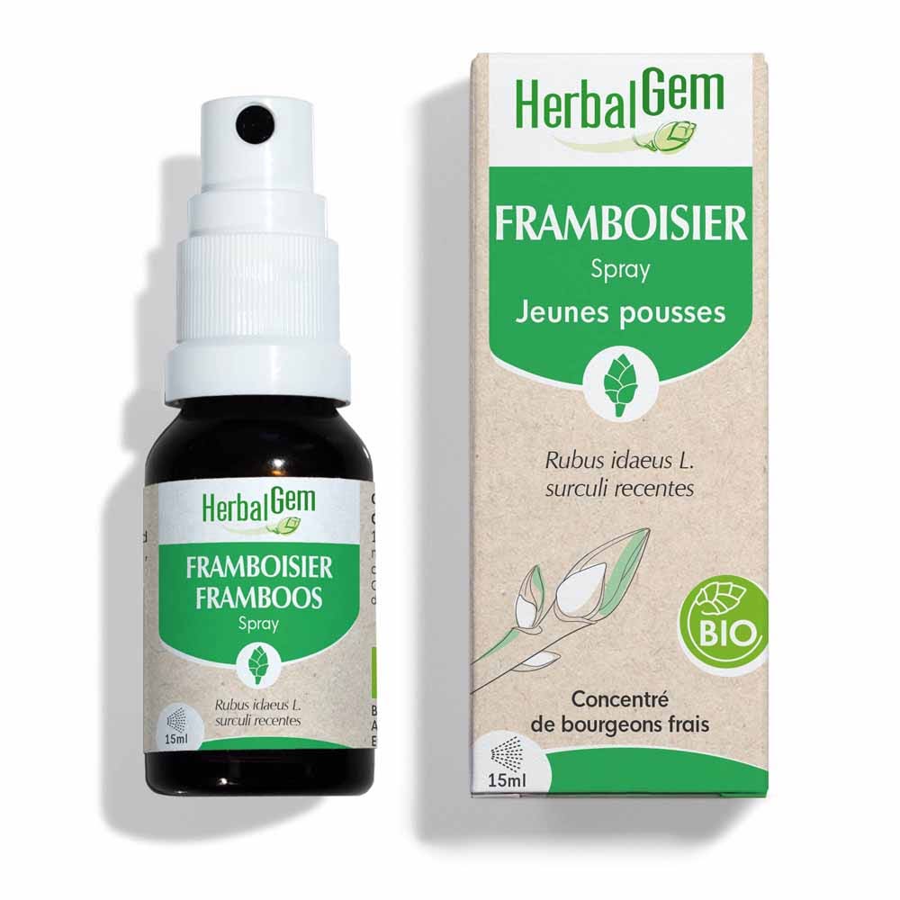 Herbalgem Bourgeons Spray Framboisier Bio 15ml