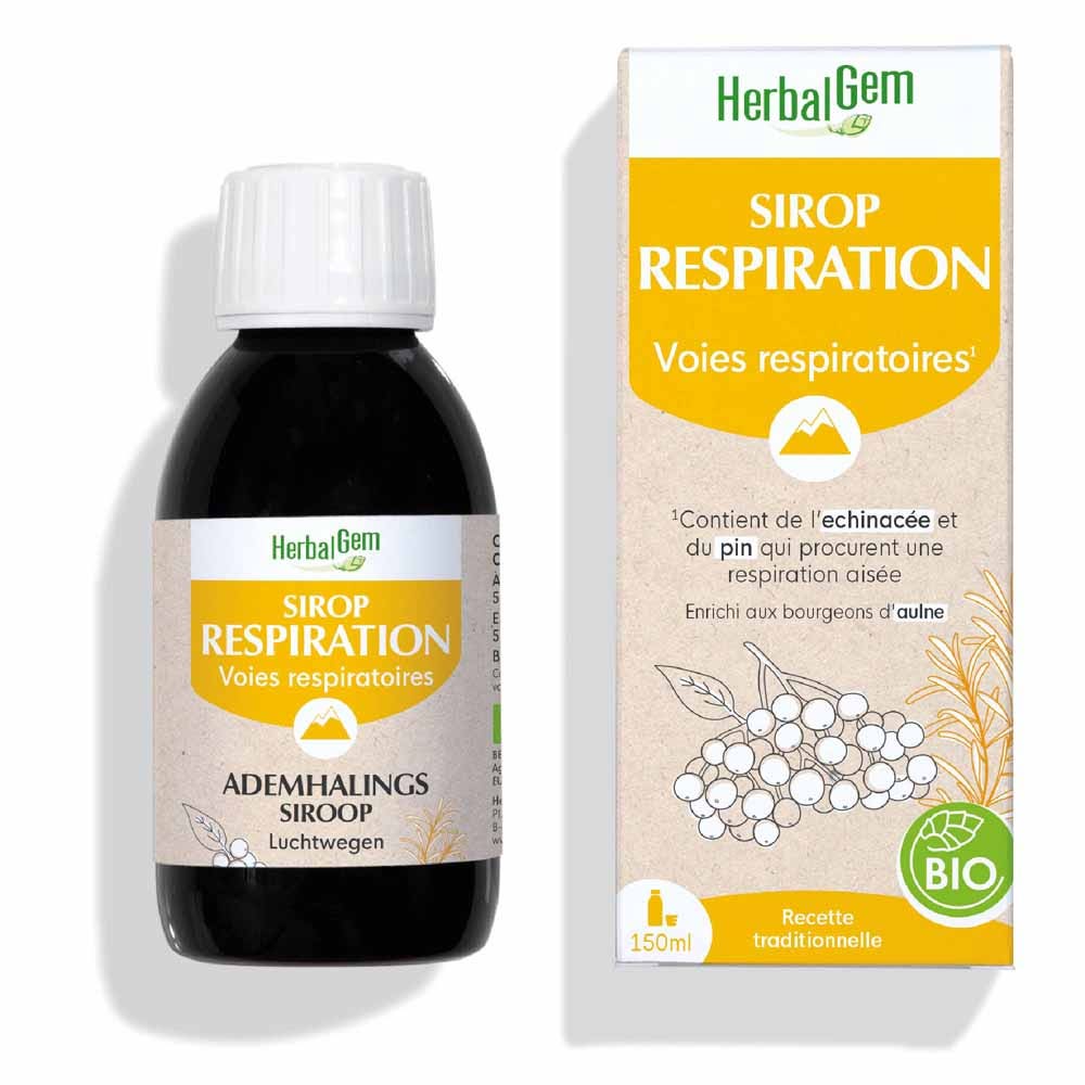 Herbalgem Sirop Respiration Bio Bronches 150ml