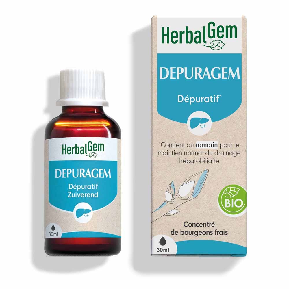 Herbalgem Complexes De Gemmotherapie Depuragem Bio Dépuratif 30ml