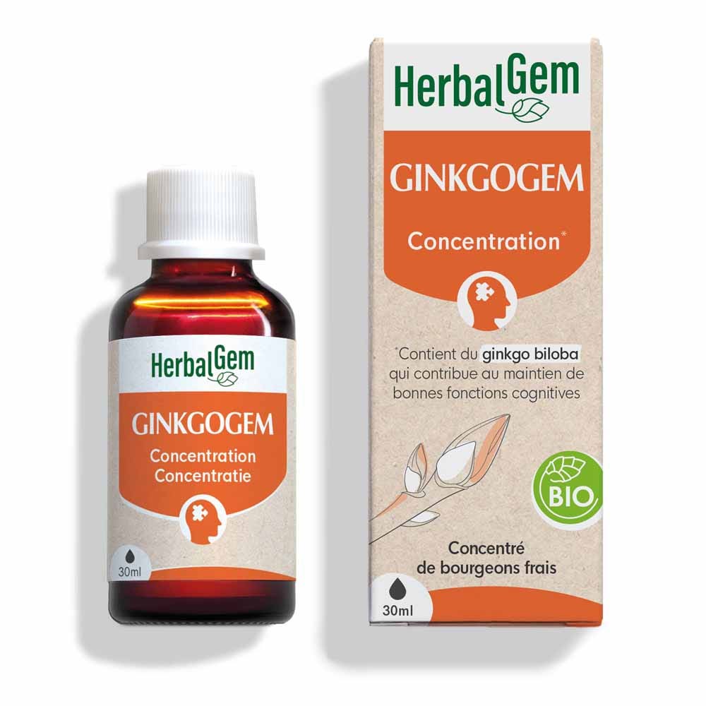 Herbalgem Complexes De Gemmotherapie Concentration Bio Ginkgogem 30ml