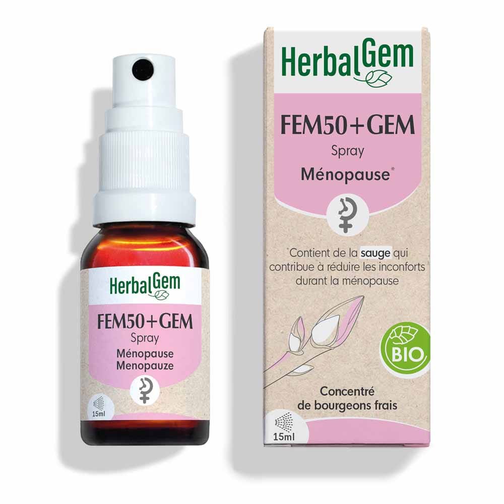 Herbalgem Complexes De Gemmotherapie Fem50+ gem Gc22 Bio Spray Menopause 15ml