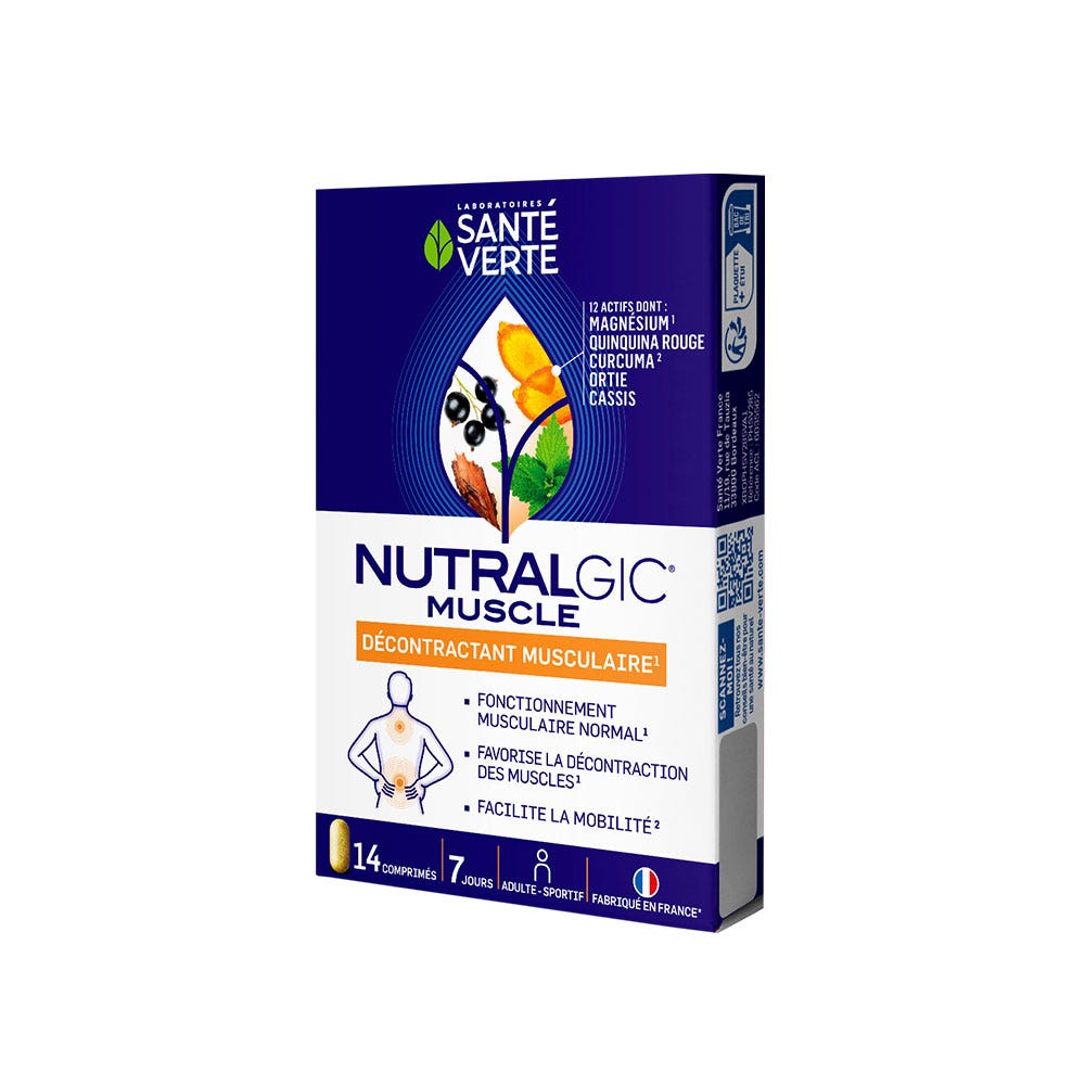 Sante Verte Nutralgic Muscle 14 Comprimes