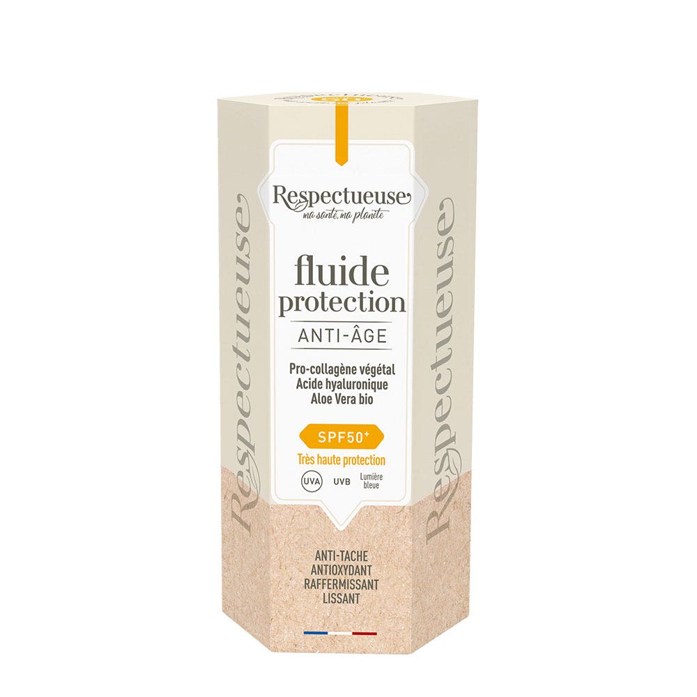 Respectueuse Fluide Protection SPF50 Anti-Age 110ml