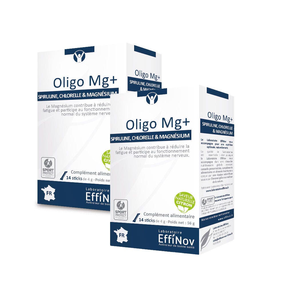 Effinov Nutrition Oligo Mg+ 2x14 sticks