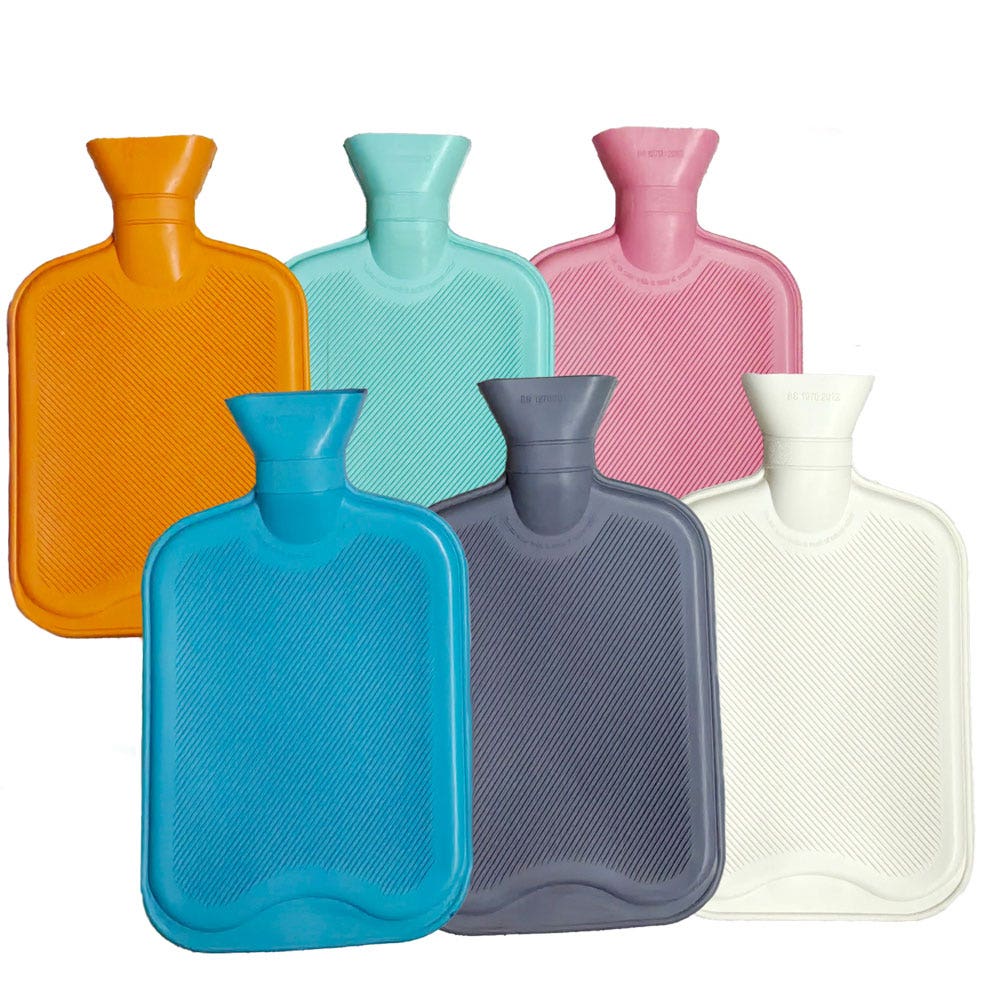 Estipharm Bouillotte En Caoutchouc 2L Pastel