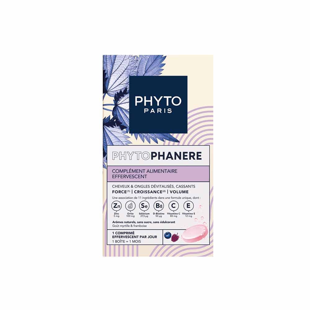 Phyto Paris Phytophanere Cheveux & Ongles 2x15 comprimés effervescents
