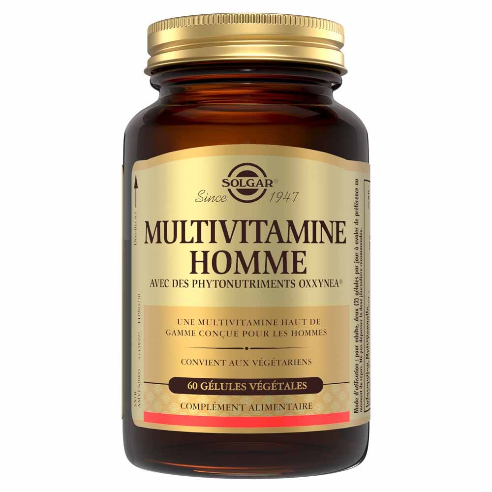 Solgar Multivitamine Homme 60 gélules