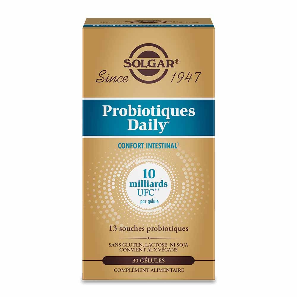 Solgar Probiotiques Daily 30 gélules