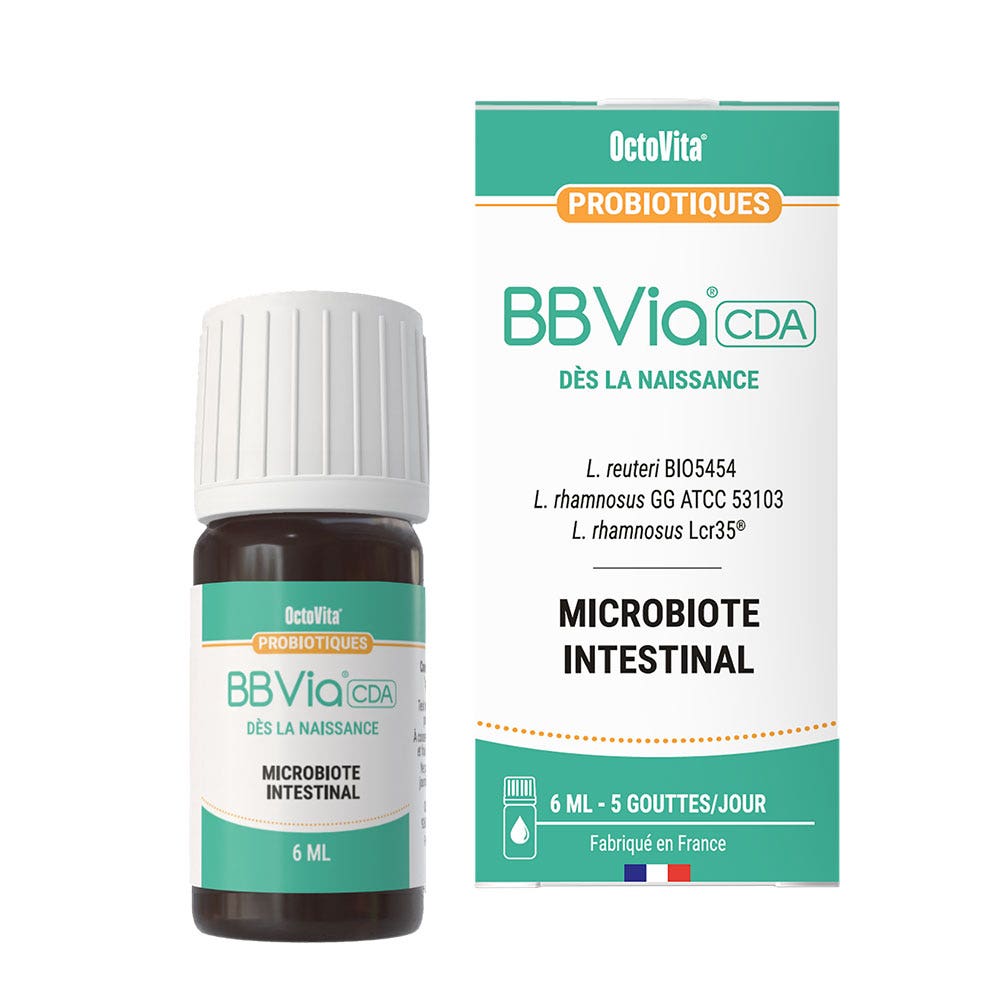 OctoVita BBVia CDA Probiotiques Gouttes 6 ml