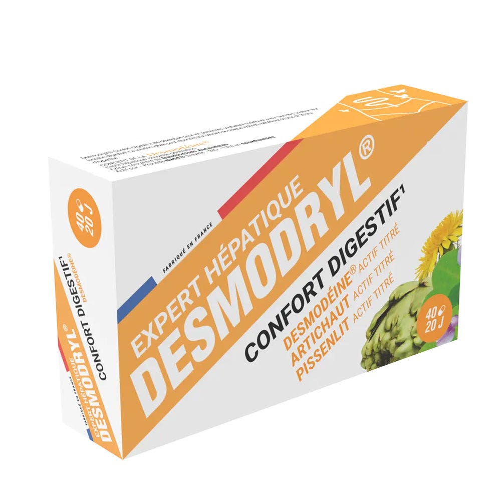 Flora Natura Desmodryl® Confort Digestif 40 gélules