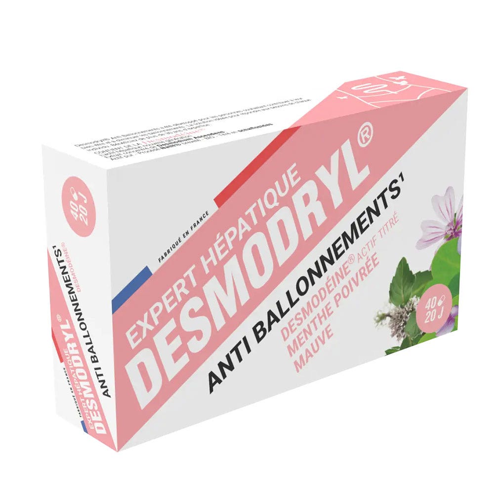 Flora Natura Desmodryl® Anti-ballonnements 40 gélules
