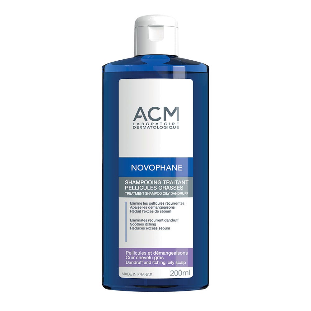 Acm Shampoing Traitant Pellicules grasses 200ml