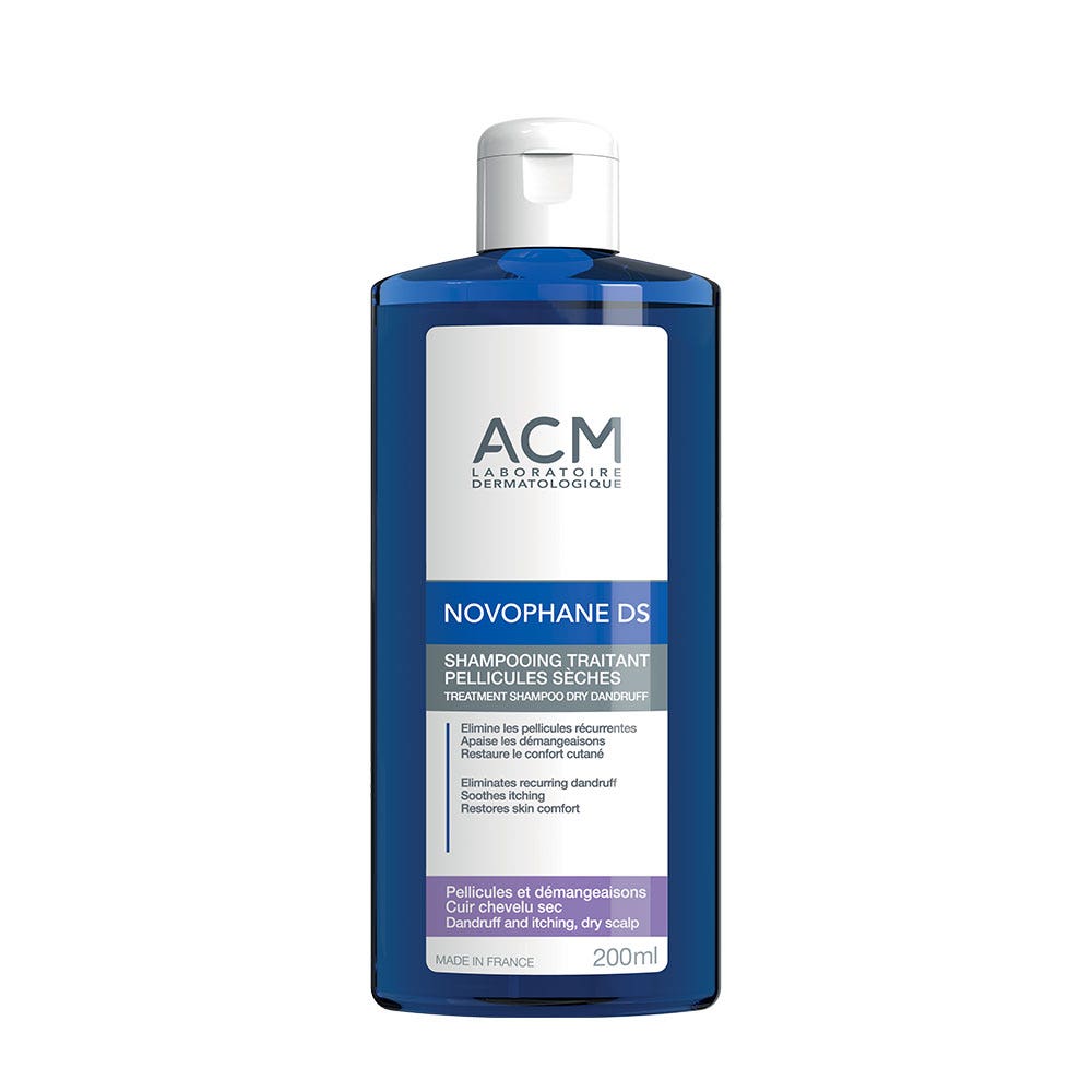Acm Novophane Ds Shampoing Traitant Pellicules sèches 200ml