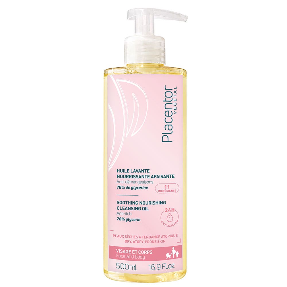 Placentor Végétal Huile Lavante Nourrissante Apaisante 500ml