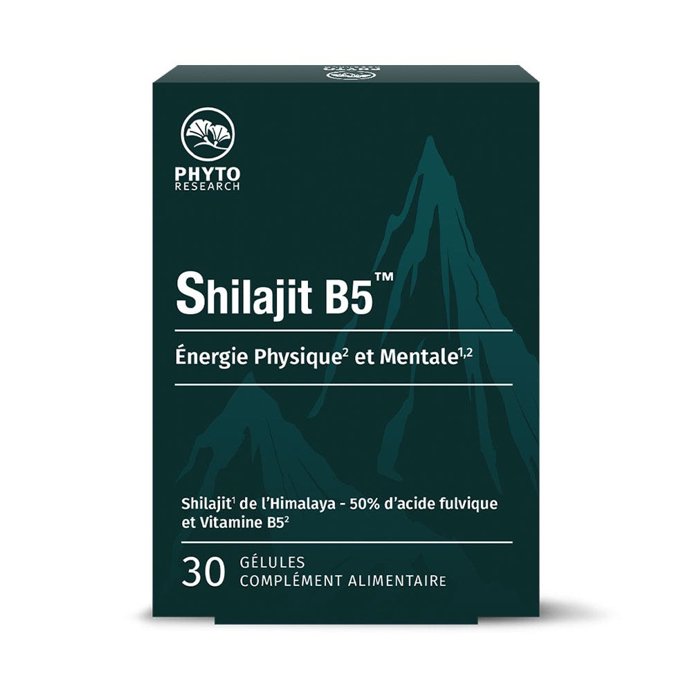 Phytoresearch Shilajit B5 30 gélules