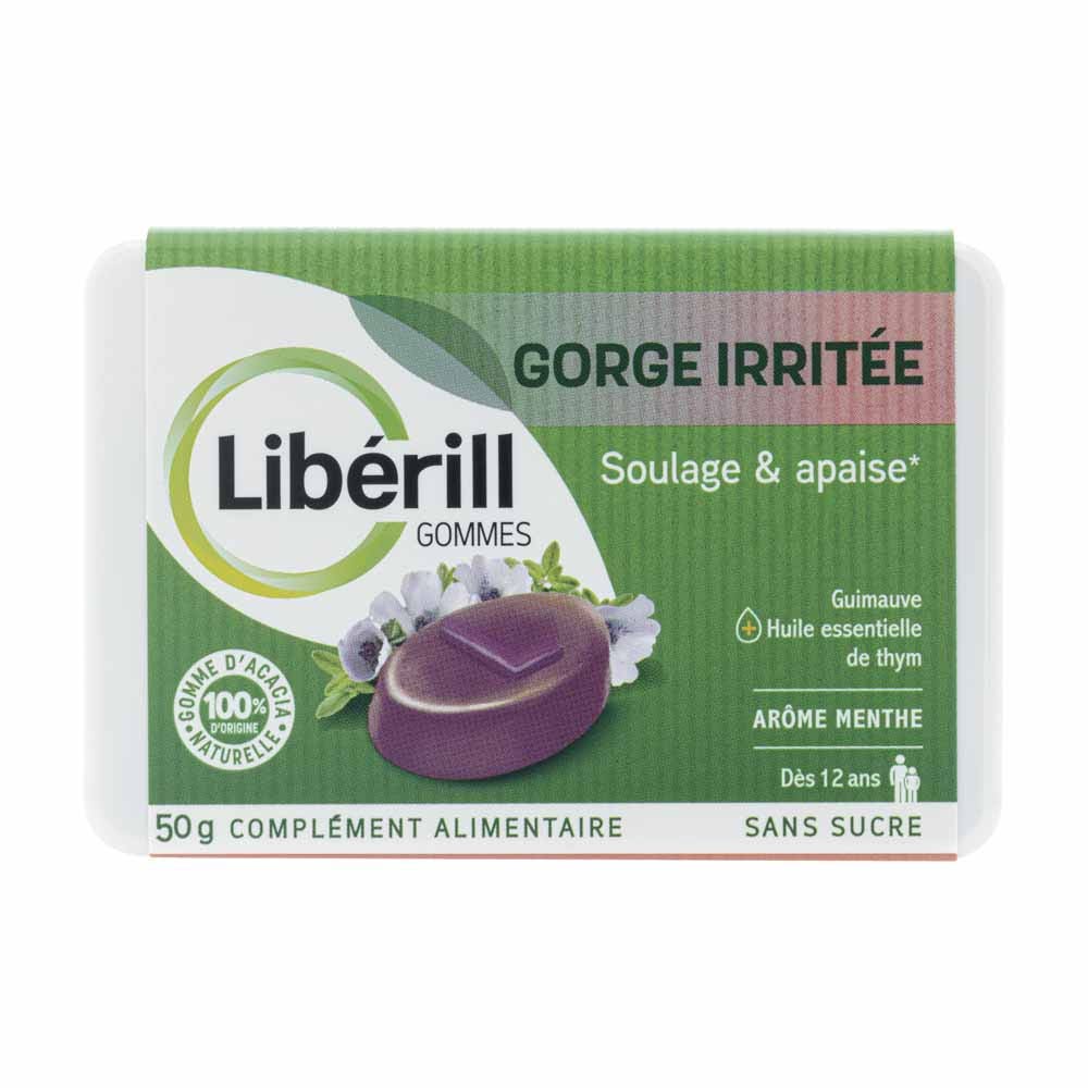 Libérill Gommes Gorge Irritée 50g