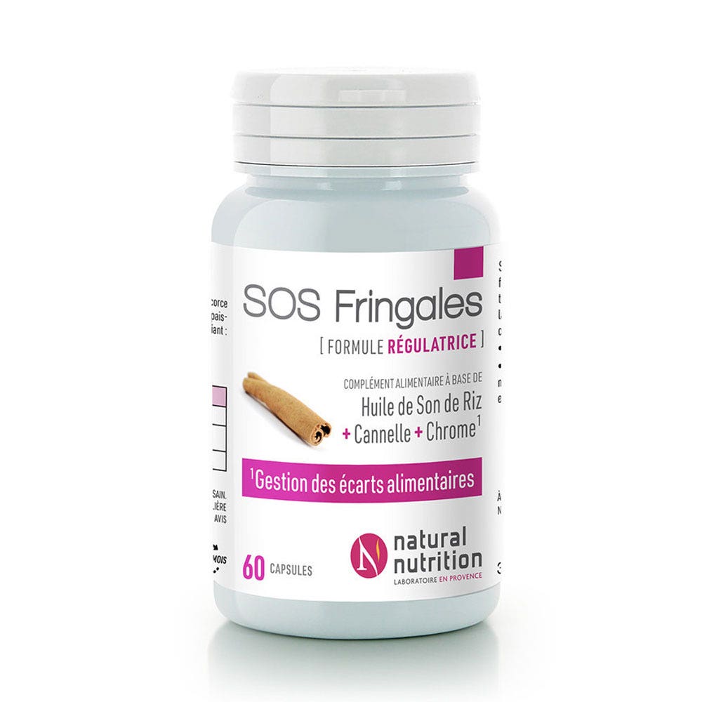 Natural Nutrition Sos Fringales 60 Capsules