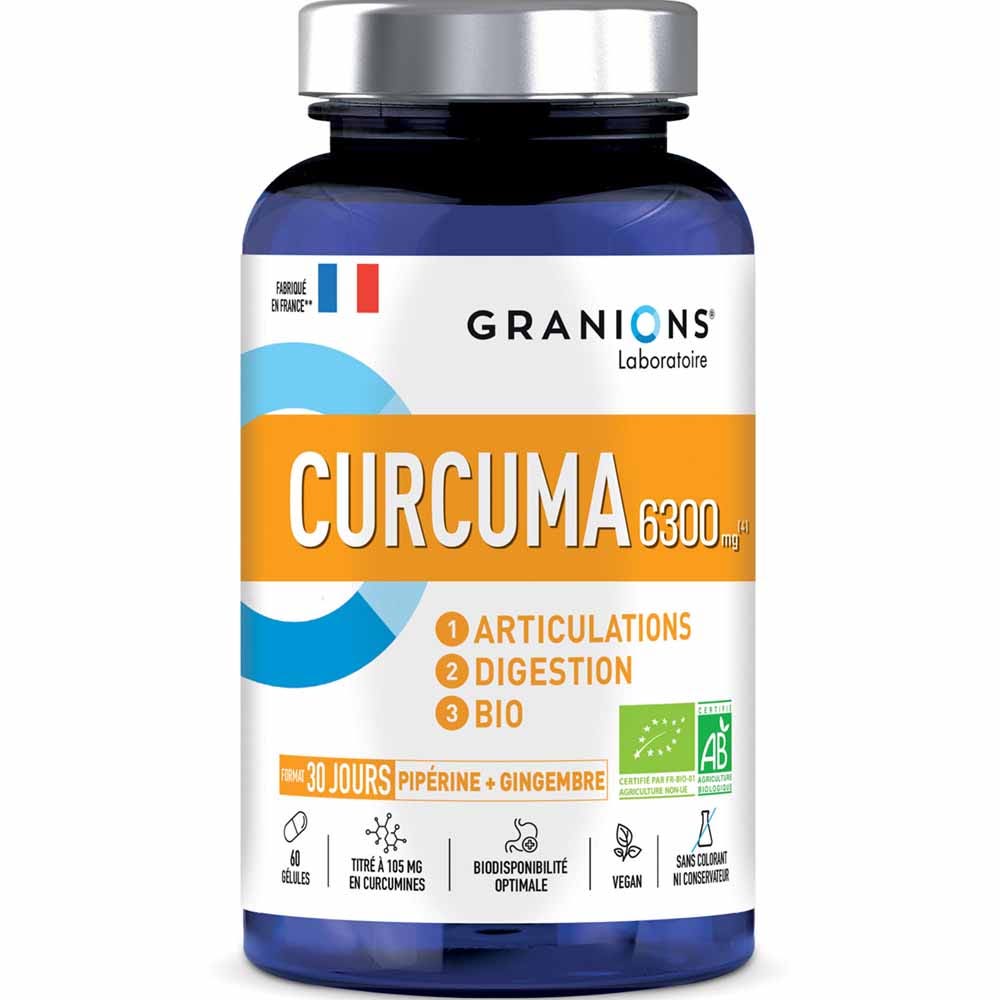 Granions Curcuma Bio 60 gélules