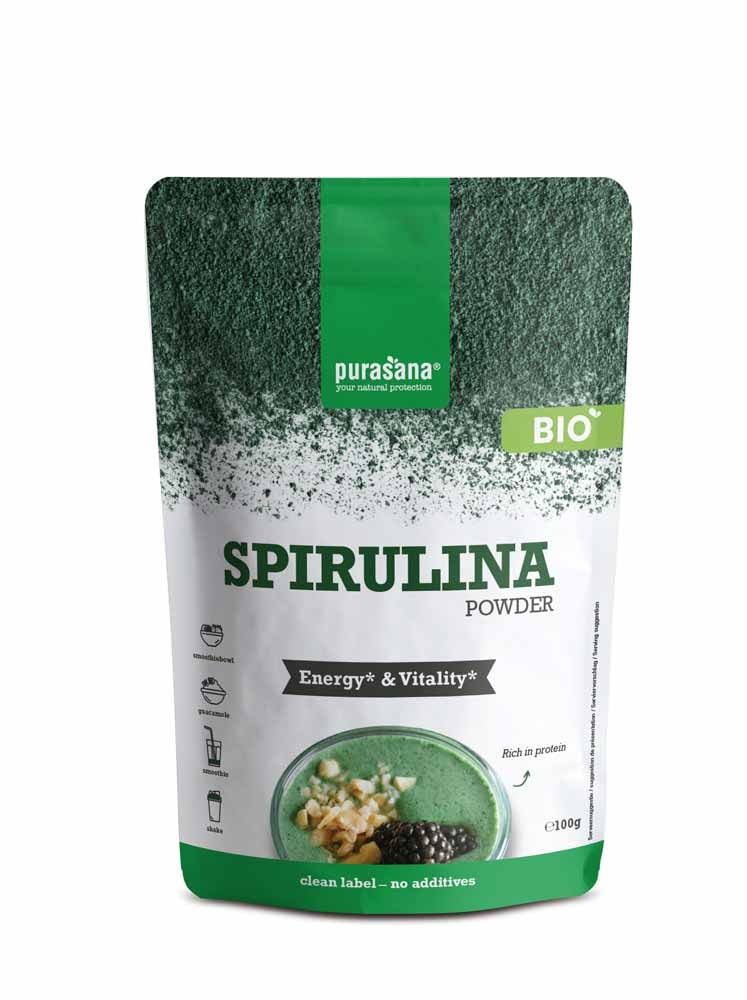 Purasana Spiruline Poudre 100g