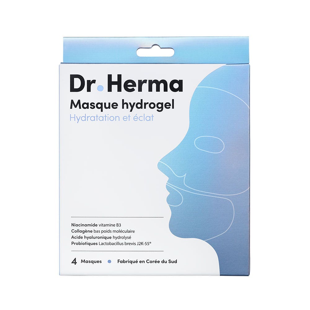 Dr. Herma Masque Collagène Anti-âge x4 patchs