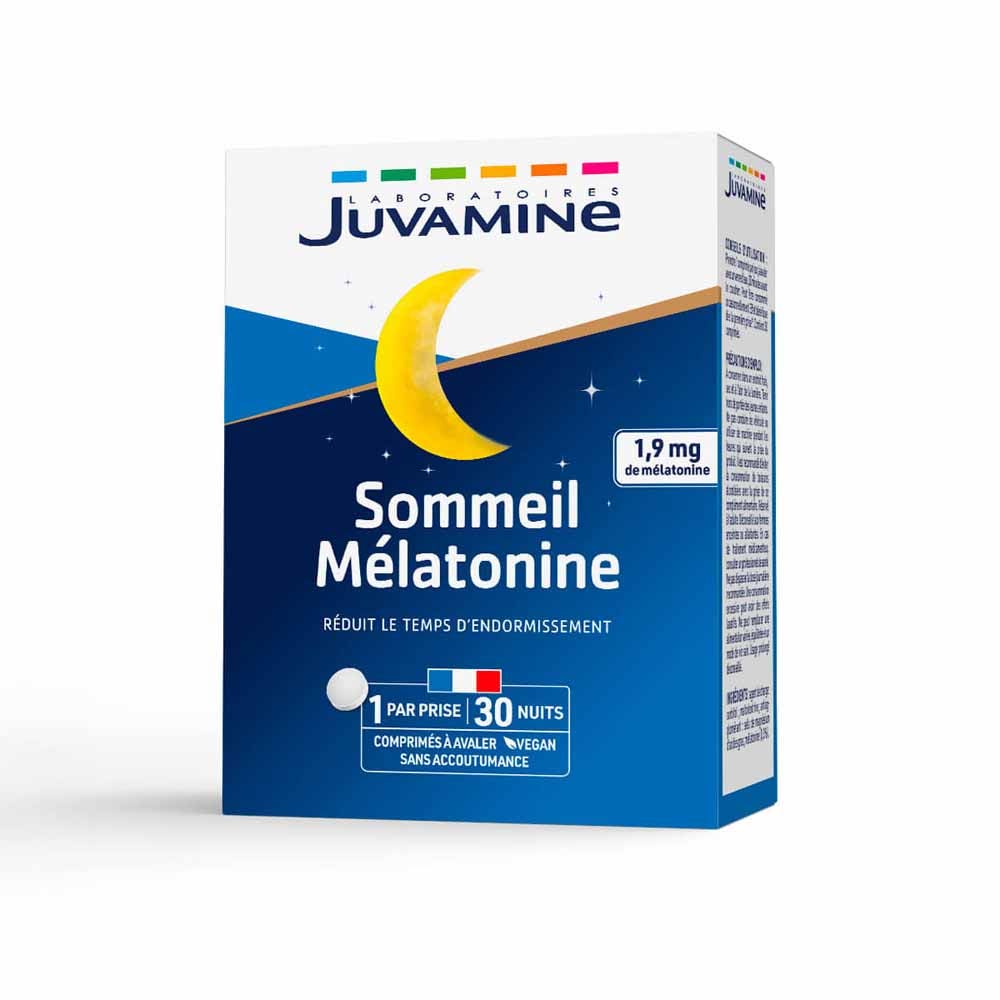 Juvamine Sommeil Mélatonine 1,85mg 30 gélules
