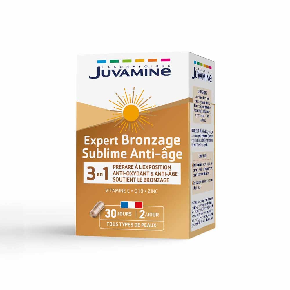 Juvamine Expert bronzage sublime 60 gélules