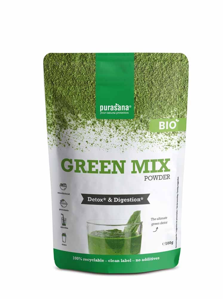Purasana Green Mix Poudre 100g