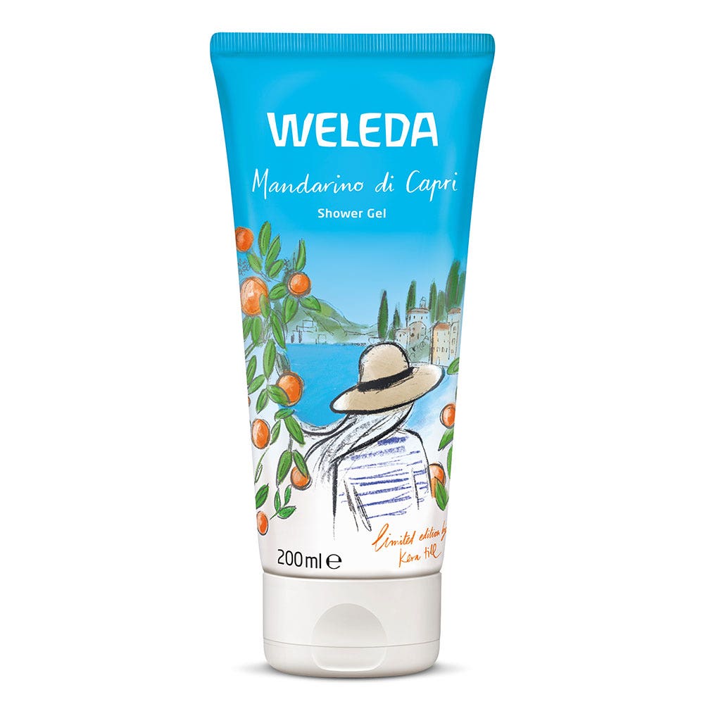 Weleda Aroma Shower Gel Douche Mandarino Di Capri Edition Limitée 200ml