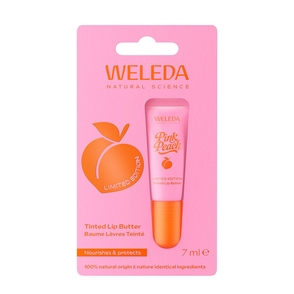 Weleda Pink Peach Baume Lèvres teinté 7ml