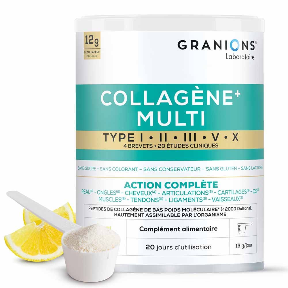 Granions Collagène Multi Type I-II-III-V-X 275g